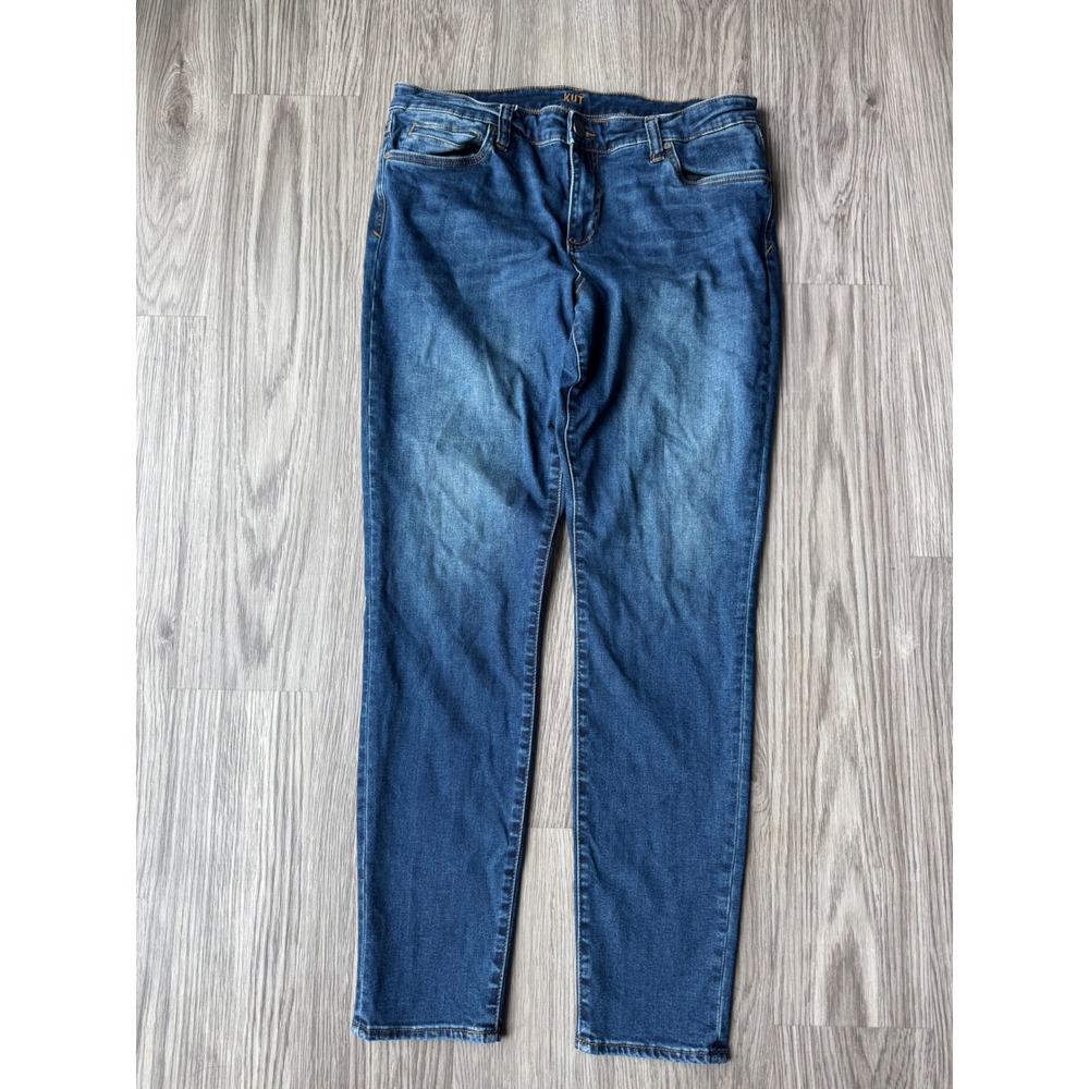 KUT from the Kloth Womens Size 14 Skinny Jeans Medium Wash Denim Pants